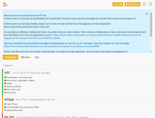 Tablet Screenshot of forum.vttnet.org